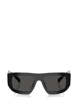 Prada Eyewear logo-detail sunglasses - Black