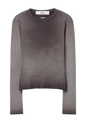 Séfr Mabel longsleeve top - Grey