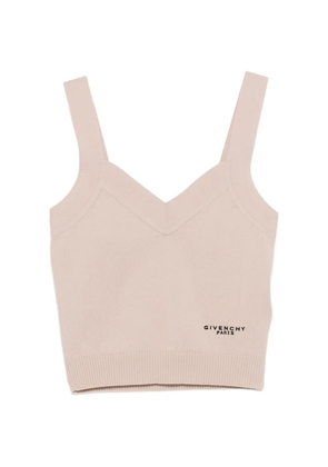 Givenchy V-neck knit top - Neutrals