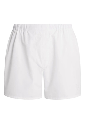 Ralph Lauren Purple Label elastic-waistband pyjama short - White