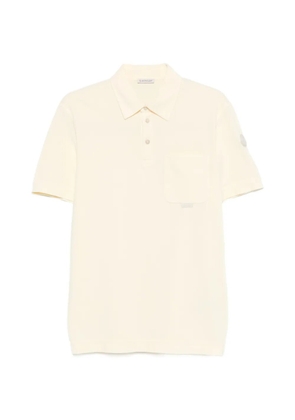 Moncler short-sleeve polo top - Neutrals