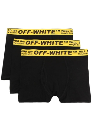 Off-White Industrial-band boxer pack - Black