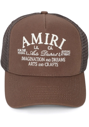 AMIRI Arts District trucker hat - Brown