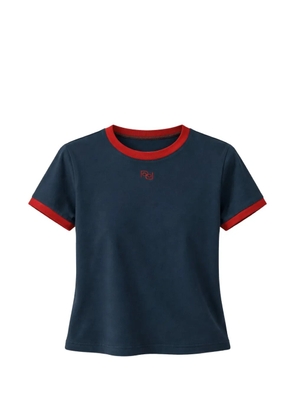 Reformation crew-trim T-shirt - Blue