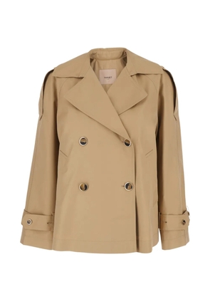 TWINSET double-breasted jacket - Neutrals