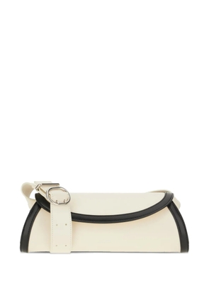 Jil Sander contrast-trim shoulder bag - Neutrals