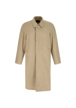 Prada cotton trench coat - Neutrals