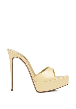 Le Silla Uma stiletto-heel heeled sandals - Yellow