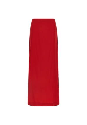 ARMARIUM Florence split-detail maxi skirt - Red
