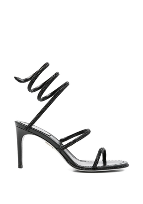 René Caovilla Cleo embellished sandals - Black