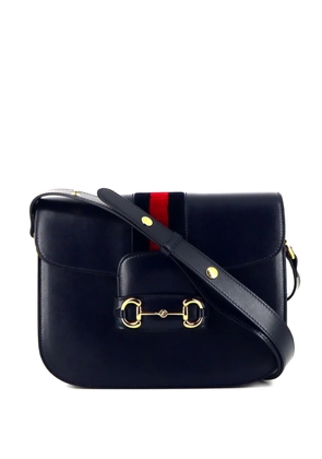 Gucci Pre-Owned 2021 1955 Horsebit cross body bag - Blue