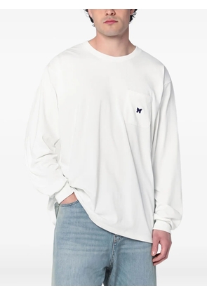 Needles long-sleeved T-shirt - White