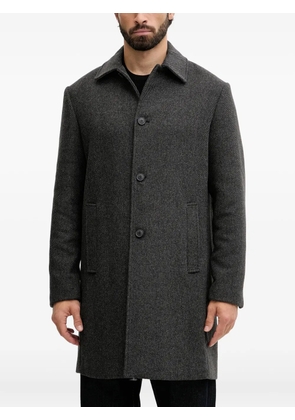 Benetton button herringbone coat - Grey