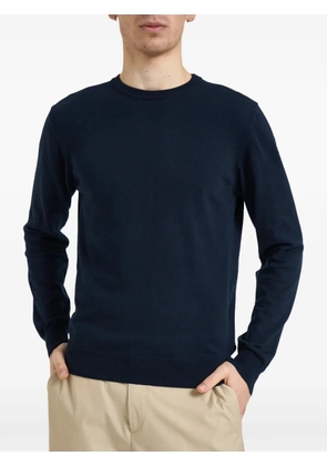 Colmar logo patch crew neck sweater - Blue