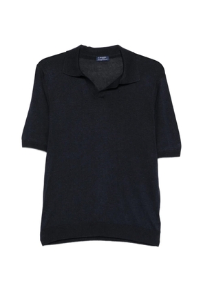 Barba short sleeve polo shirt - Blue
