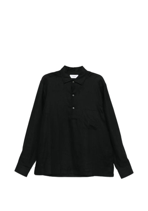 Lardini pocket button shirt - Black