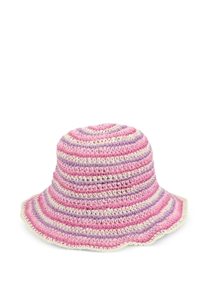 Missoni striped bucket hat - Pink