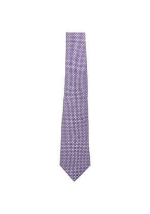 Canali patterned tie - Blue