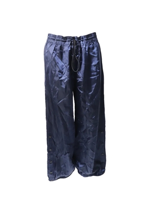 Monse pinstriped wide-leg trousers - Blue