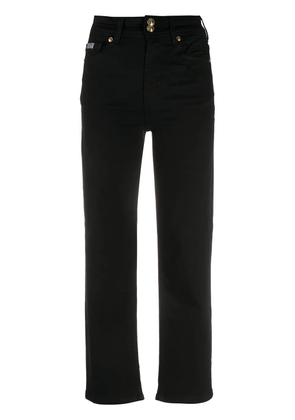 Versace Jeans Couture straight leg cropped jeans - Black