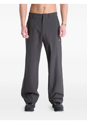 ROA Numb pinstriped trousers - Grey