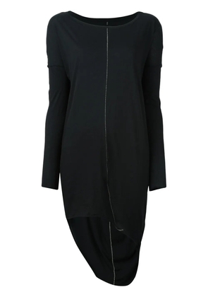 Thom Krom asymmetric long T-shirt - Black