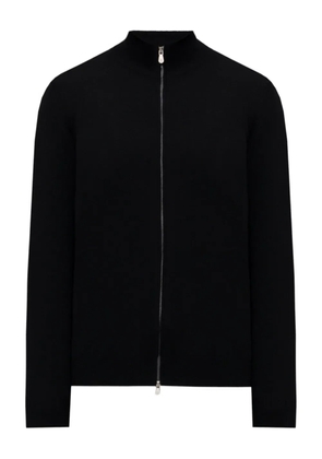 Brunello Cucinelli zip-neck cashmere cardigan - Black