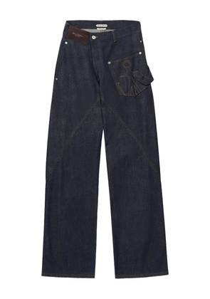 JW Anderson twisted workwear jeans - Blue