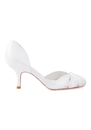 Sarah Chofakian mid-heel pumps - White
