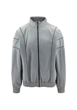 Off-White zip-up track jacket - Grey