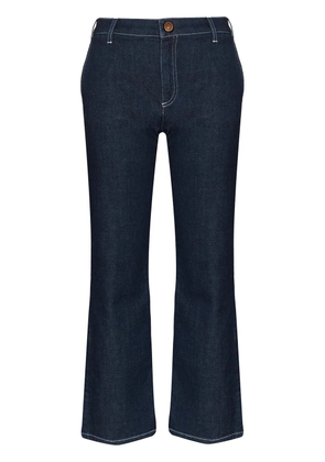 See by Chloé cropped flare jeans - Blue