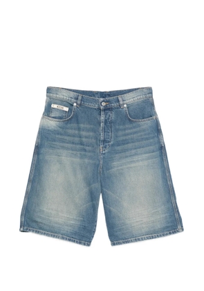 Moschino logo shorts - Blue