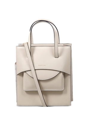 HIDESINS mini Flap tote bag - Neutrals