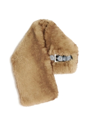 Apparis Rowen buckle scarf - Neutrals