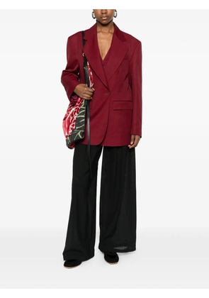 P.A.R.O.S.H. notched lapel blazer - Red