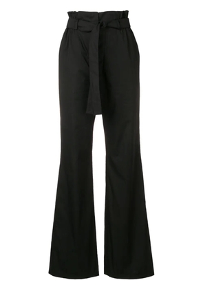Moschino high-waist belted trousers - Black
