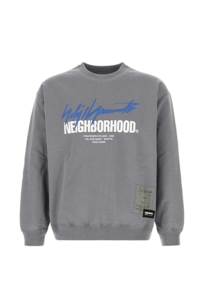 Yohji Yamamoto x Neighbourhood logo-print sweatshirt - Grey