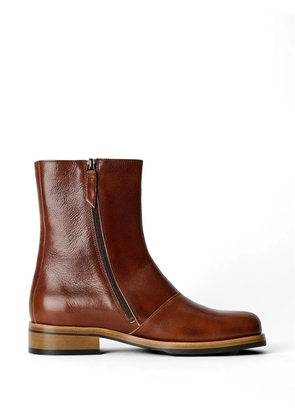 OUR LEGACY Camion leather chelsea boots - Brown