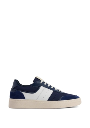 Giuseppe Zanotti Gz Thor leather lace loop sneakers - Blue