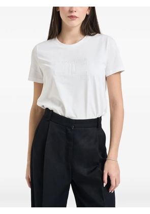 Elisabetta Franchi logo T-shirt - White