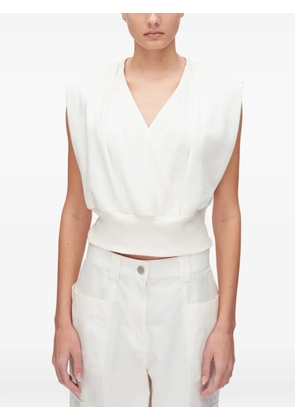 3.1 Phillip Lim V-neck sleeveless top - Neutrals