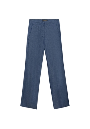 Brooks Brothers concealed-fastening pocket trousers - Blue