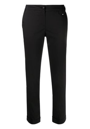 Patrizia Pepe slim-fit cropped trousers - Black