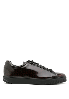 Ferragamo low-top sneakers - Brown
