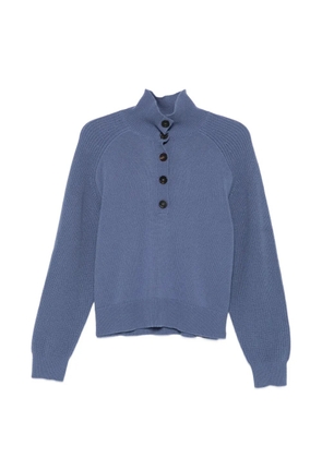 BOMPARD buttoned sweater - Blue