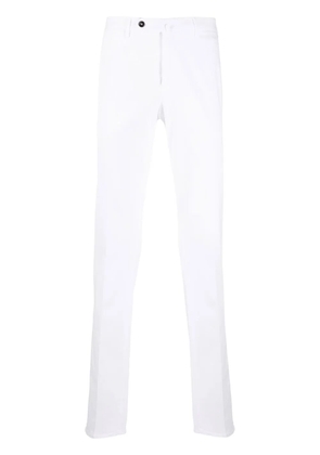 PT Torino mid-rise straight-leg trousers - White