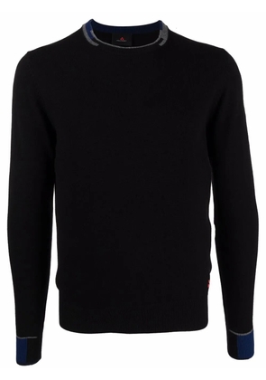 Peuterey contrast-trim jumper - Black