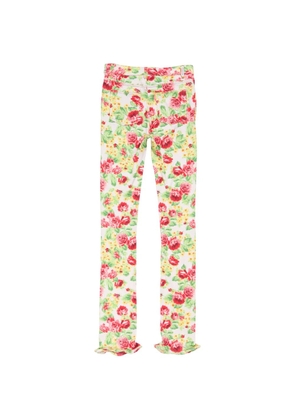 Acne Studios floral trousers - Neutrals