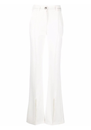 Philipp Plein Cady high-waist trousers - White