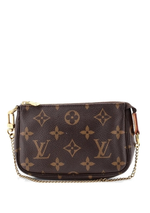 Louis Vuitton Pre-Owned Pochette Accessoires Monogram Canvas Mini clutch bag - Brown